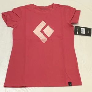 Black Diamond CHALKED UP TEE - Wild Rose